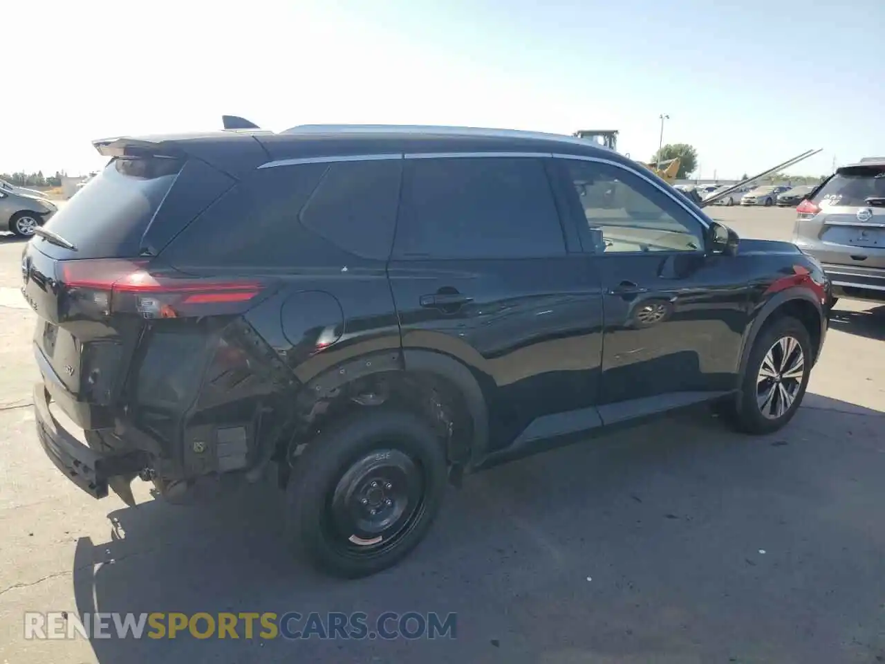 3 Photograph of a damaged car 5N1AT3BA0MC747536 NISSAN ROGUE 2021
