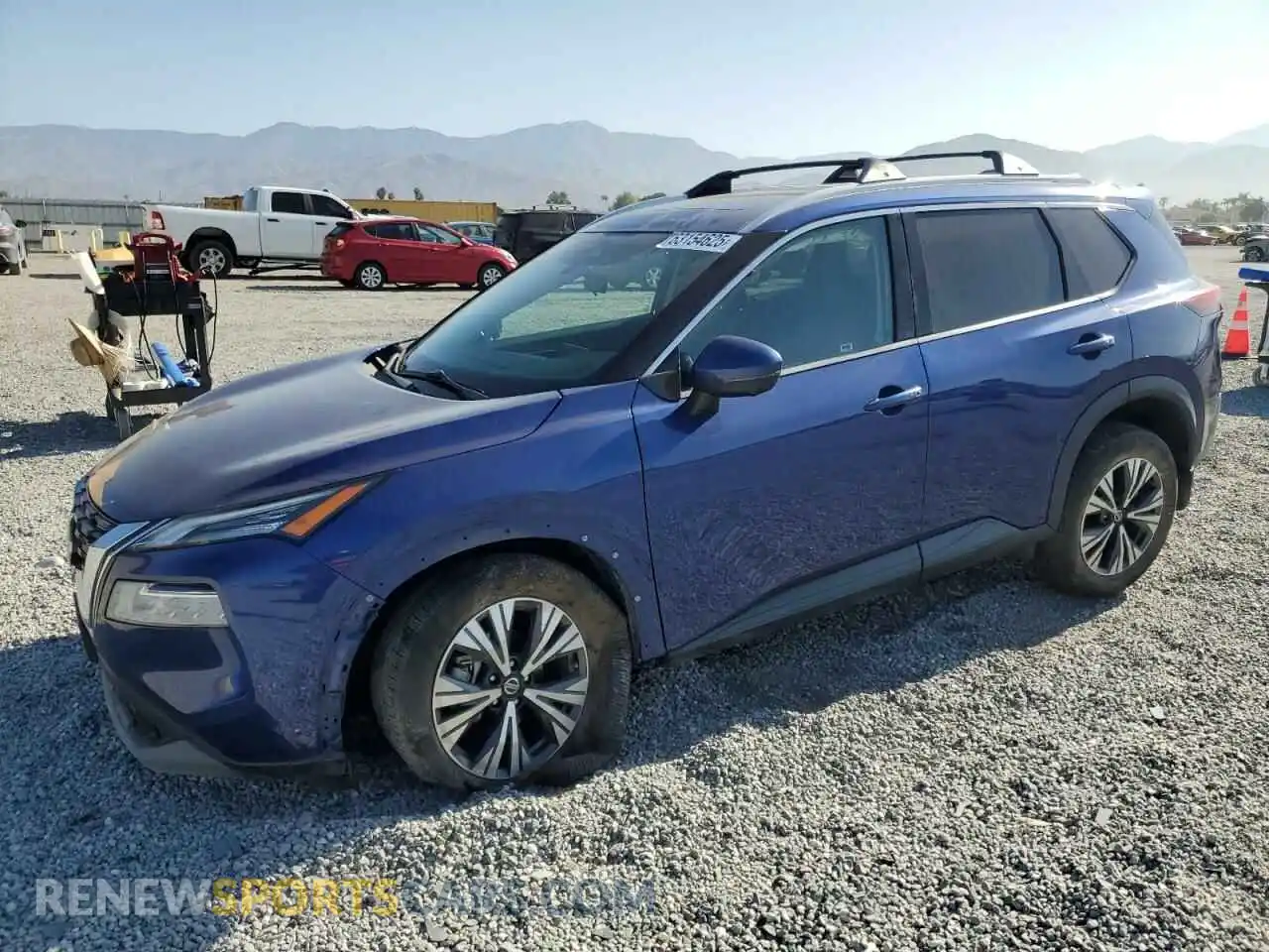 1 Photograph of a damaged car 5N1AT3BA0MC768550 NISSAN ROGUE 2021