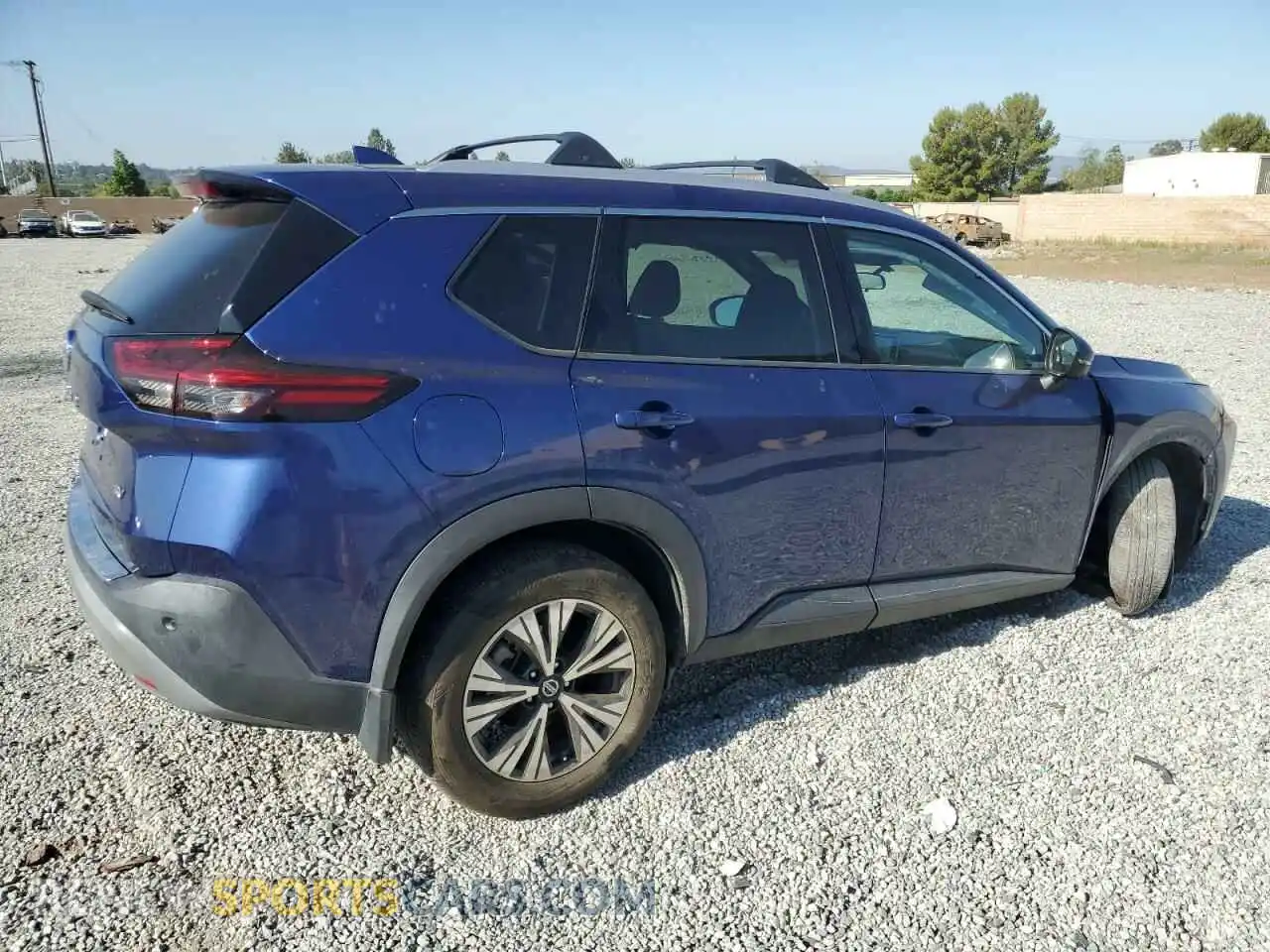 3 Photograph of a damaged car 5N1AT3BA0MC768550 NISSAN ROGUE 2021