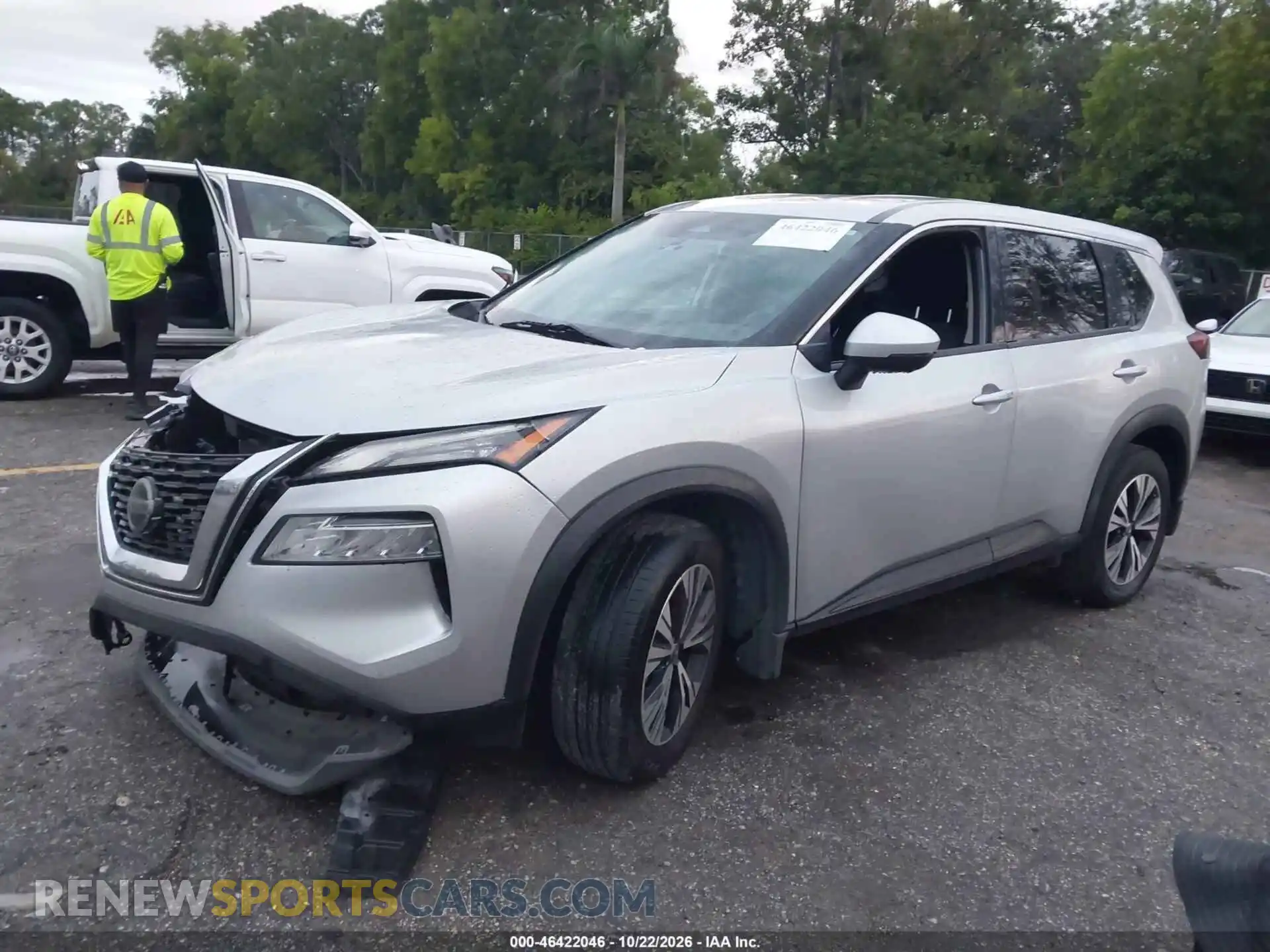 2 Фотография поврежденного автомобиля 5N1AT3BA0MC806648 NISSAN ROGUE 2021