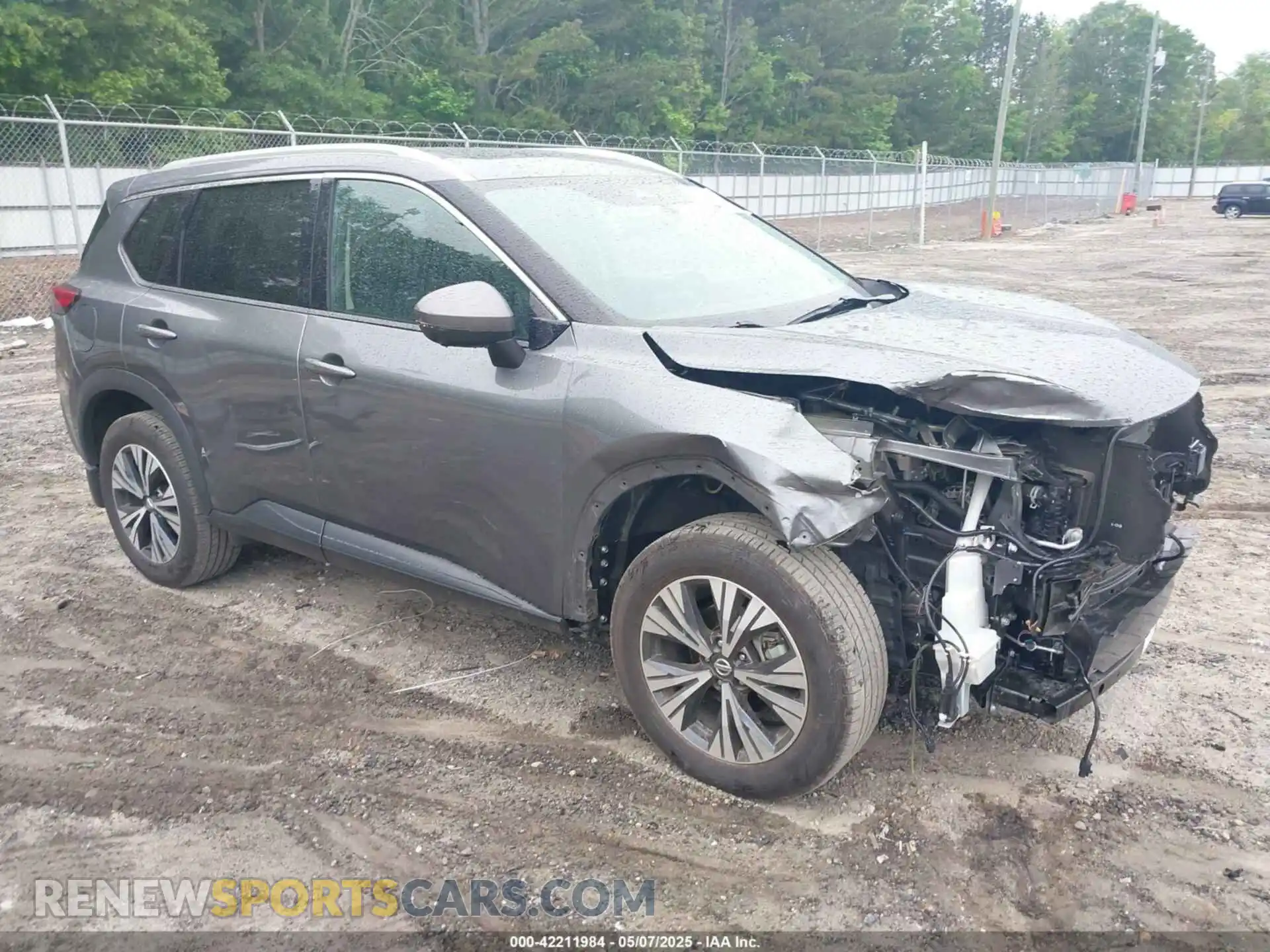 1 Фотография поврежденного автомобиля 5N1AT3BA0MC813406 NISSAN ROGUE 2021
