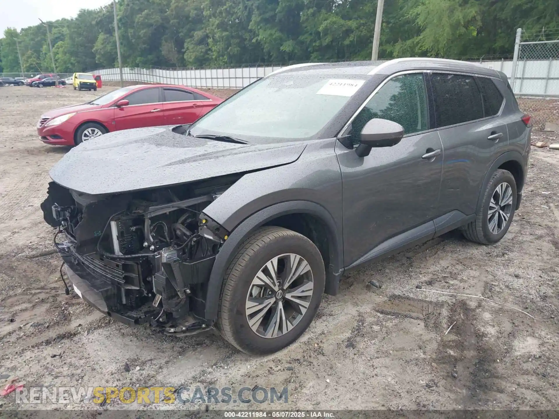 2 Фотография поврежденного автомобиля 5N1AT3BA0MC813406 NISSAN ROGUE 2021