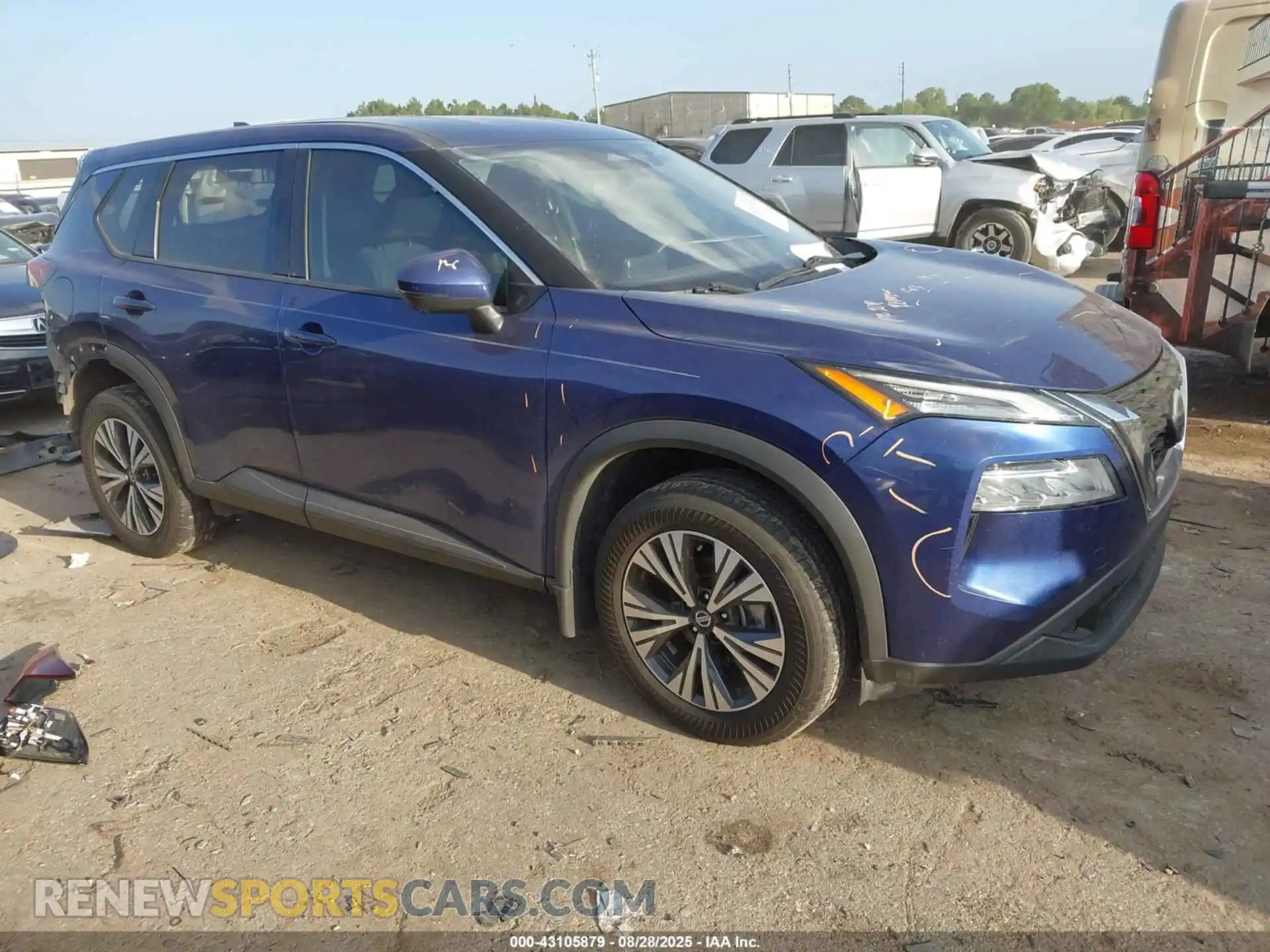 1 Photograph of a damaged car 5N1AT3BA0MC819755 NISSAN ROGUE 2021