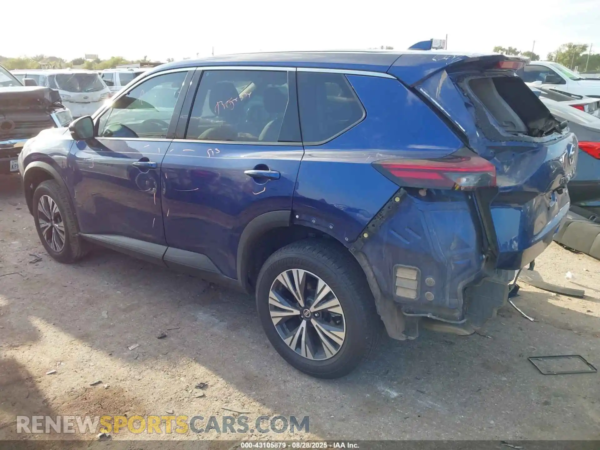 3 Photograph of a damaged car 5N1AT3BA0MC819755 NISSAN ROGUE 2021