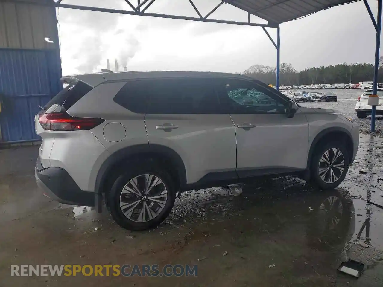 3 Photograph of a damaged car 5N1AT3BA0MC820176 NISSAN ROGUE 2021