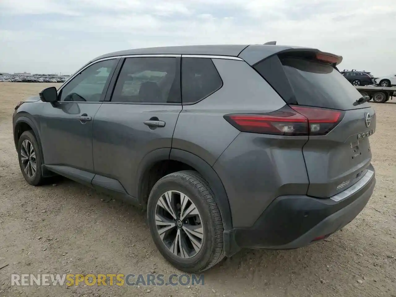 2 Photograph of a damaged car 5N1AT3BA1MC674712 NISSAN ROGUE 2021
