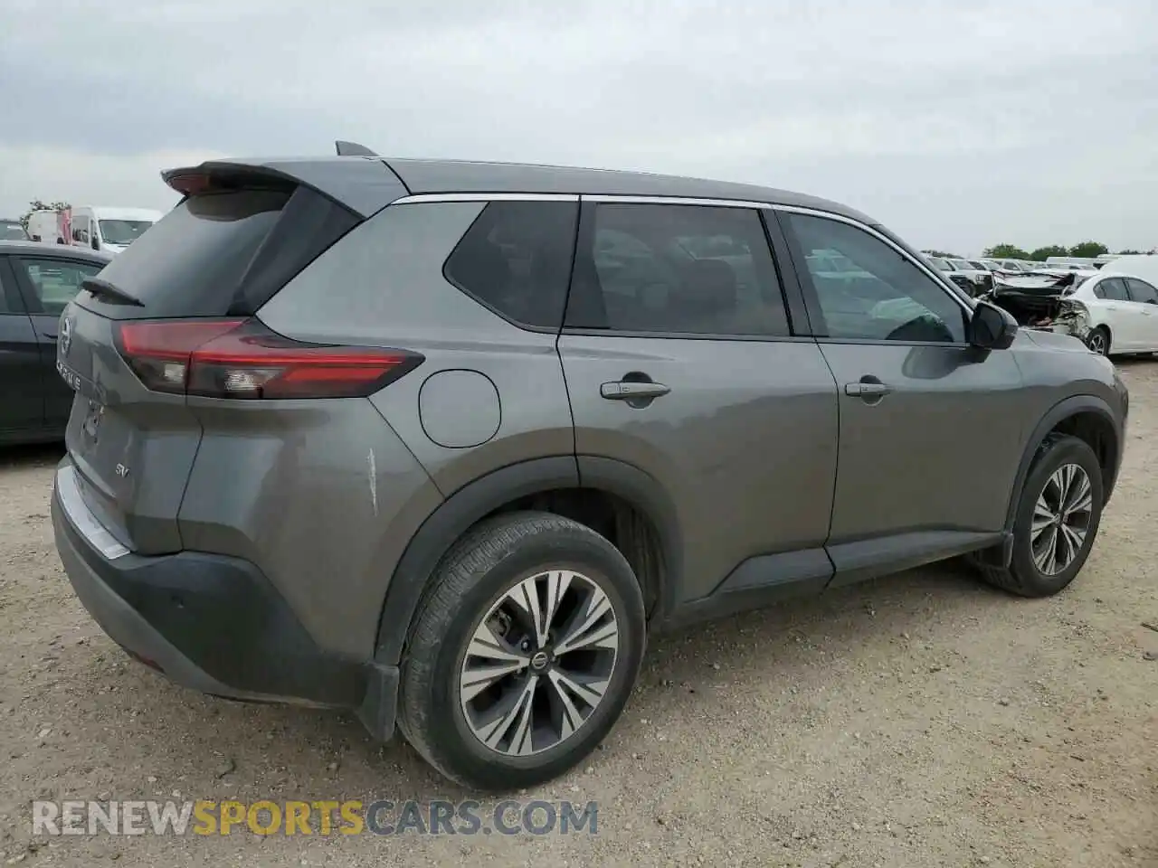 3 Photograph of a damaged car 5N1AT3BA1MC674712 NISSAN ROGUE 2021