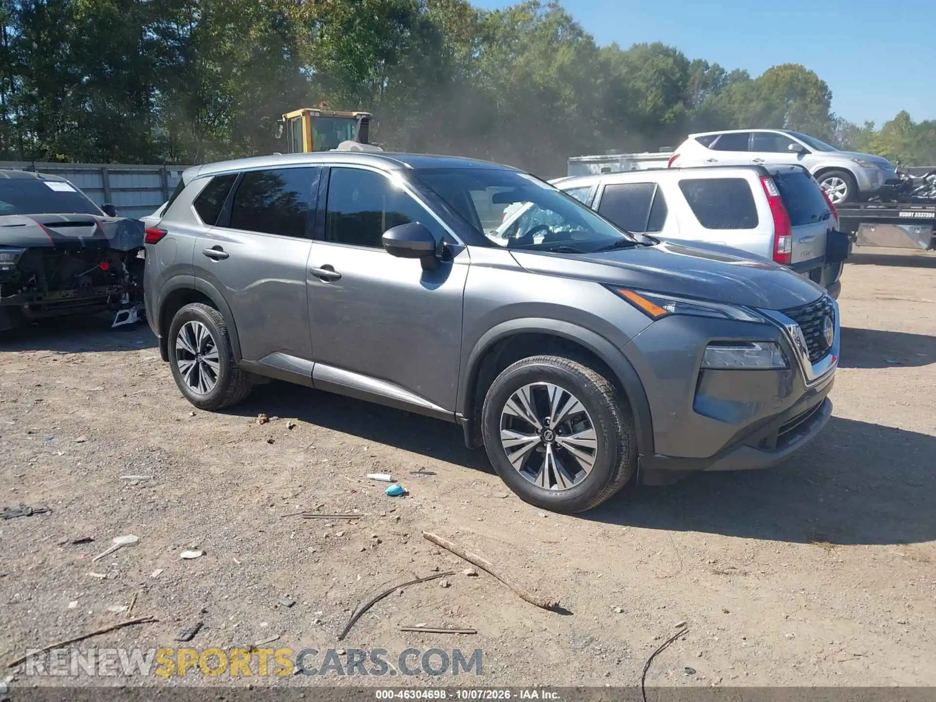 1 Photograph of a damaged car 5N1AT3BA1MC693910 NISSAN ROGUE 2021