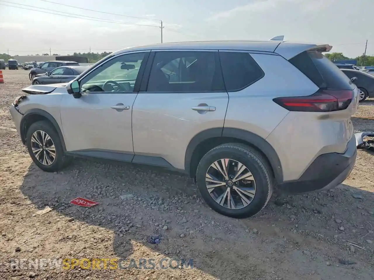 2 Photograph of a damaged car 5N1AT3BA1MC707496 NISSAN ROGUE 2021