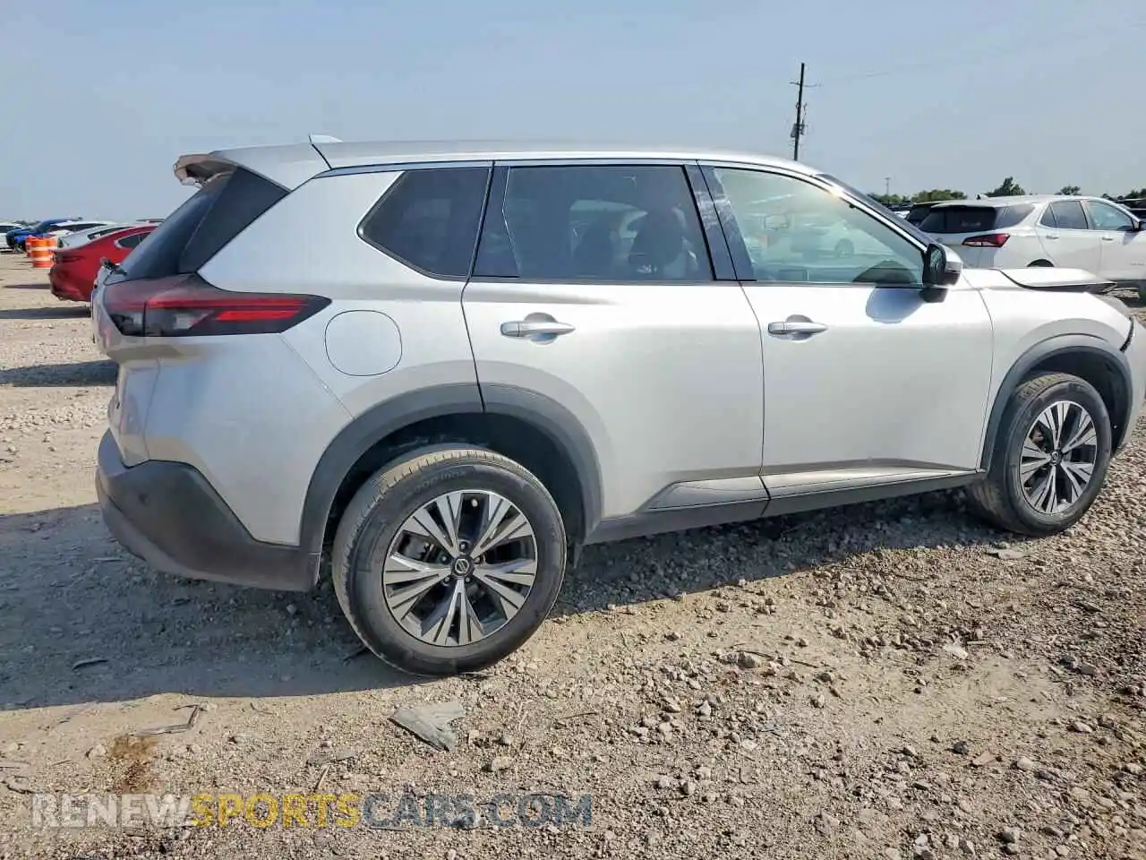 3 Photograph of a damaged car 5N1AT3BA1MC707496 NISSAN ROGUE 2021
