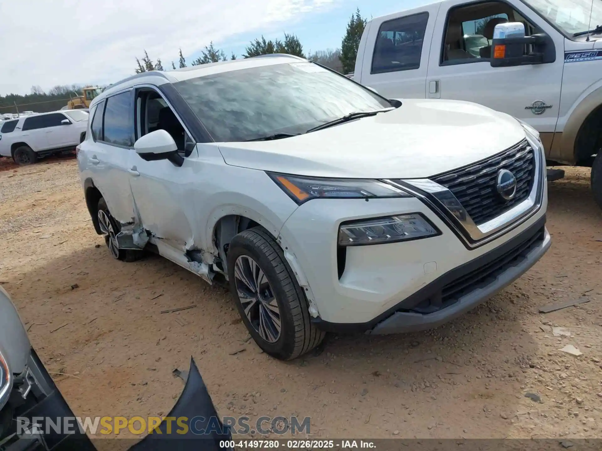 1 Photograph of a damaged car 5N1AT3BA1MC710253 NISSAN ROGUE 2021