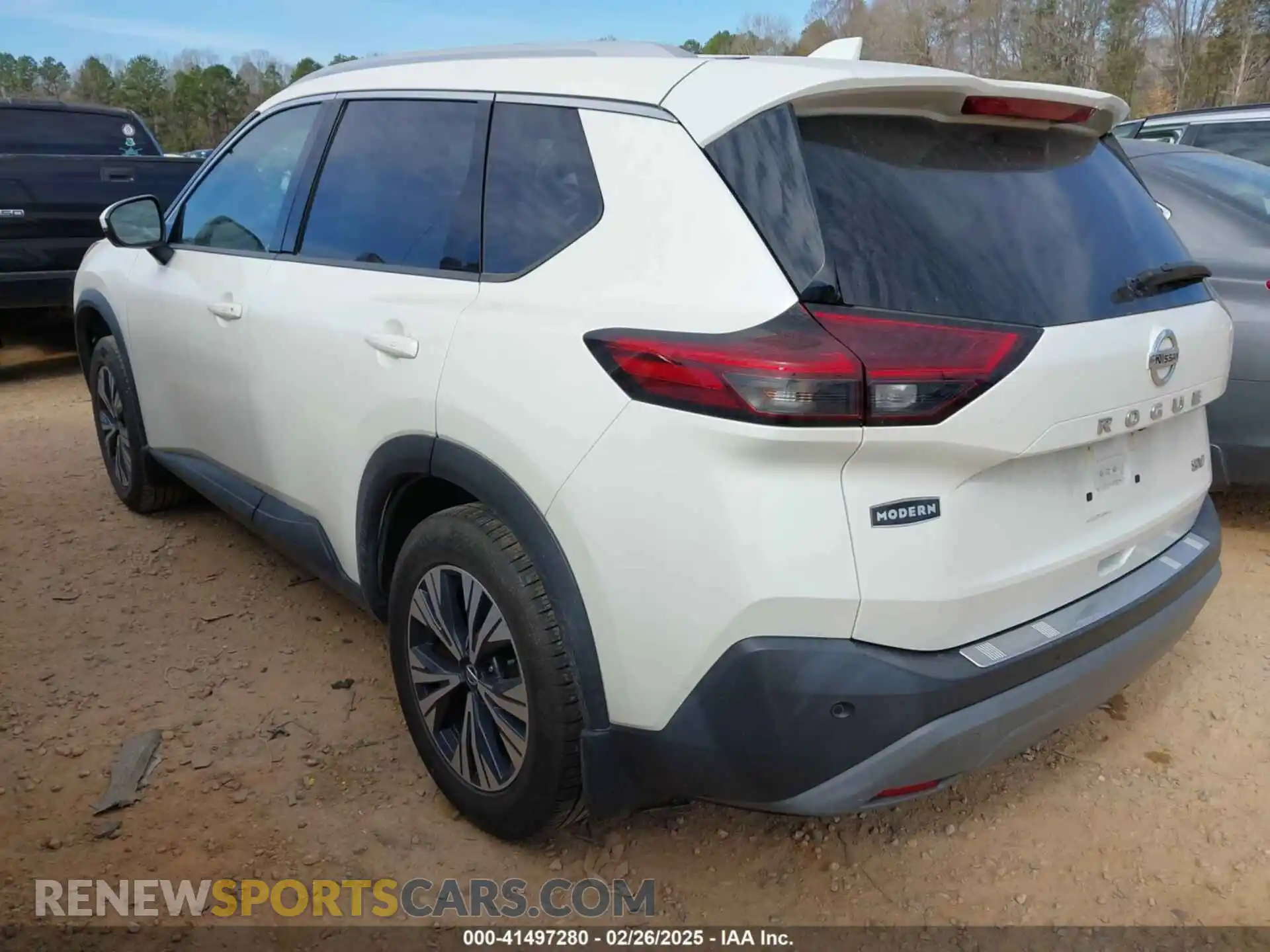 3 Photograph of a damaged car 5N1AT3BA1MC710253 NISSAN ROGUE 2021