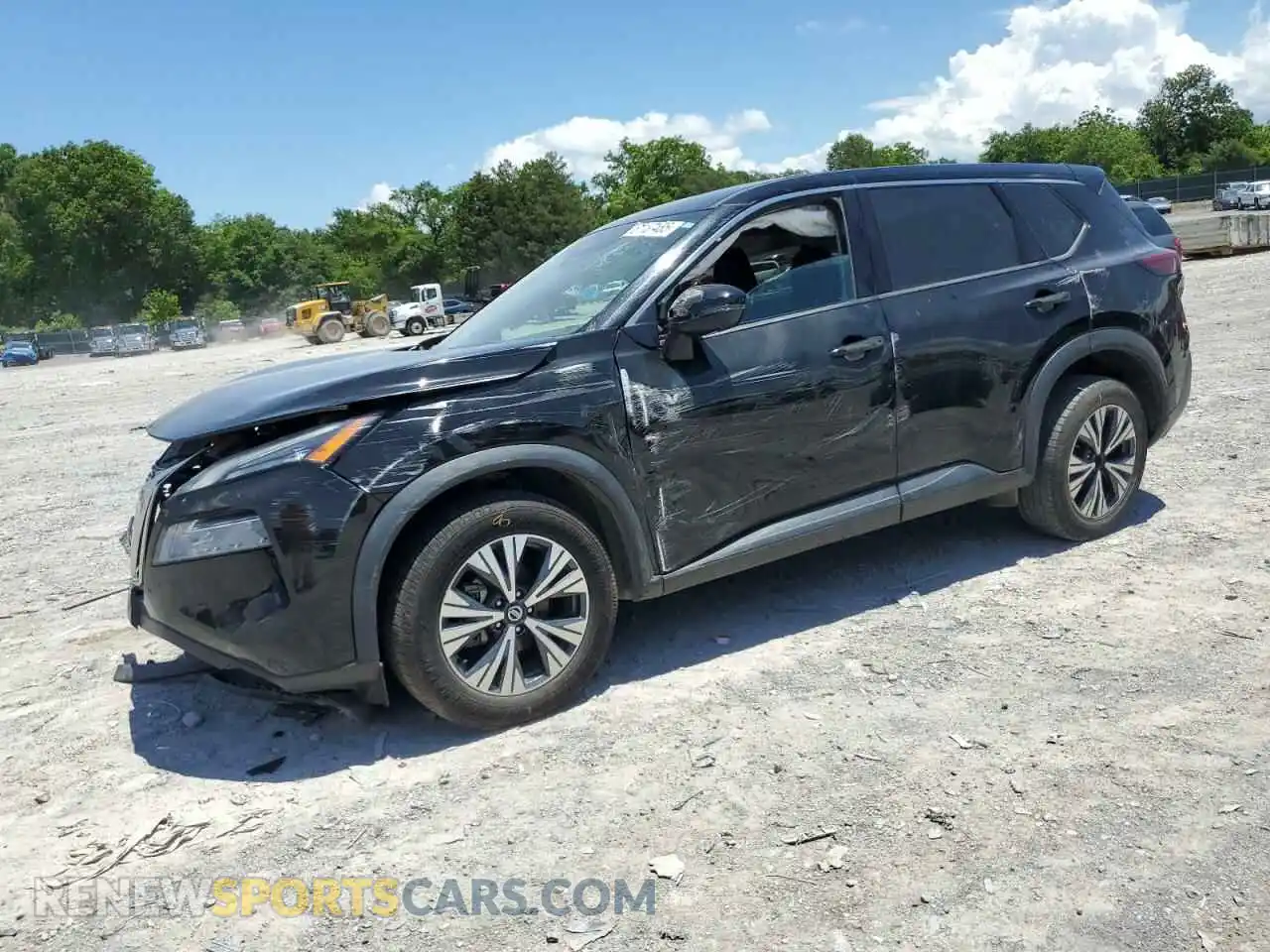 1 fotografías del automóvil dañado 5N1AT3BA1MC731684 NISSAN ROGUE 2021