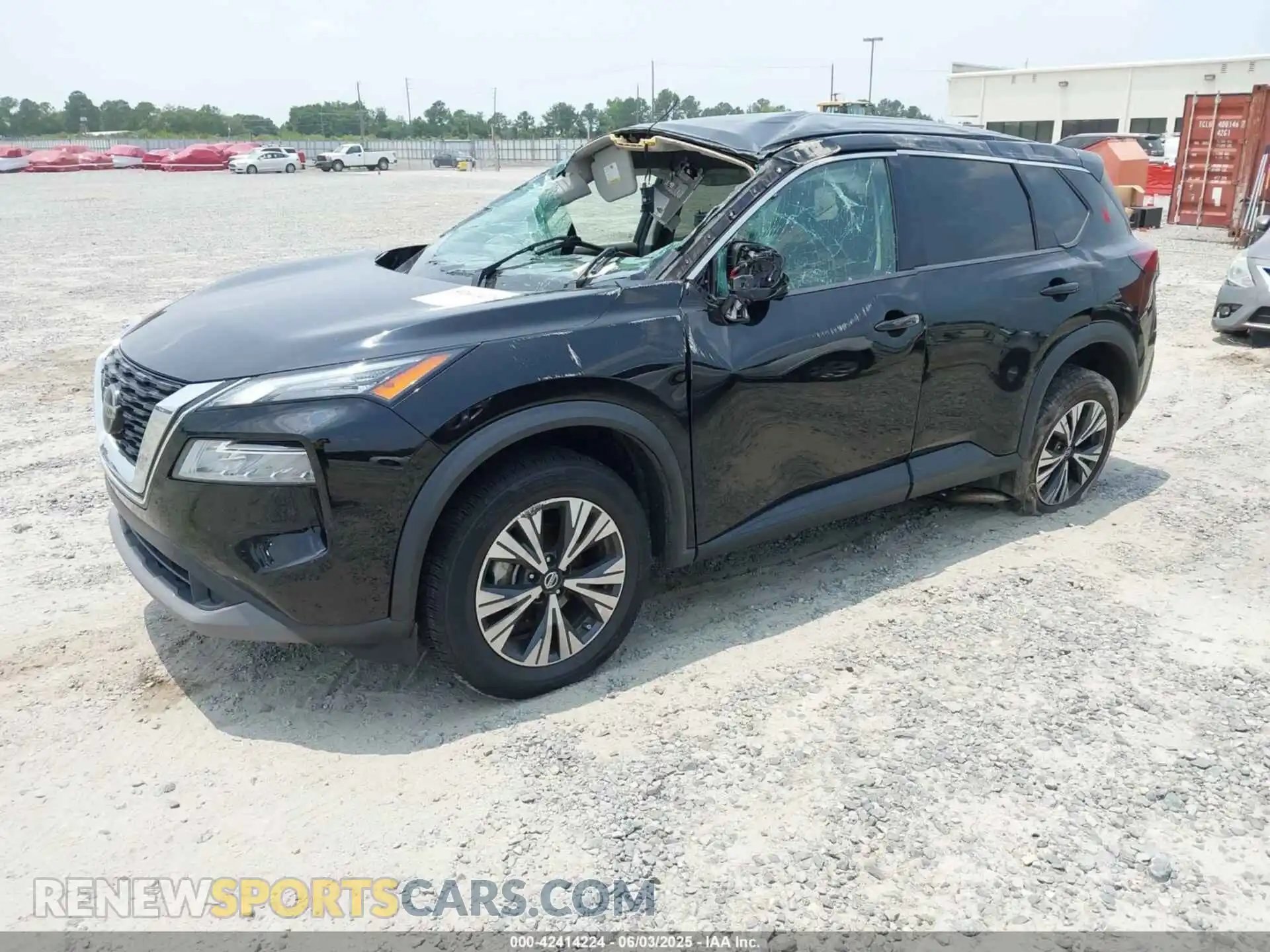 2 Photograph of a damaged car 5N1AT3BA1MC734018 NISSAN ROGUE 2021