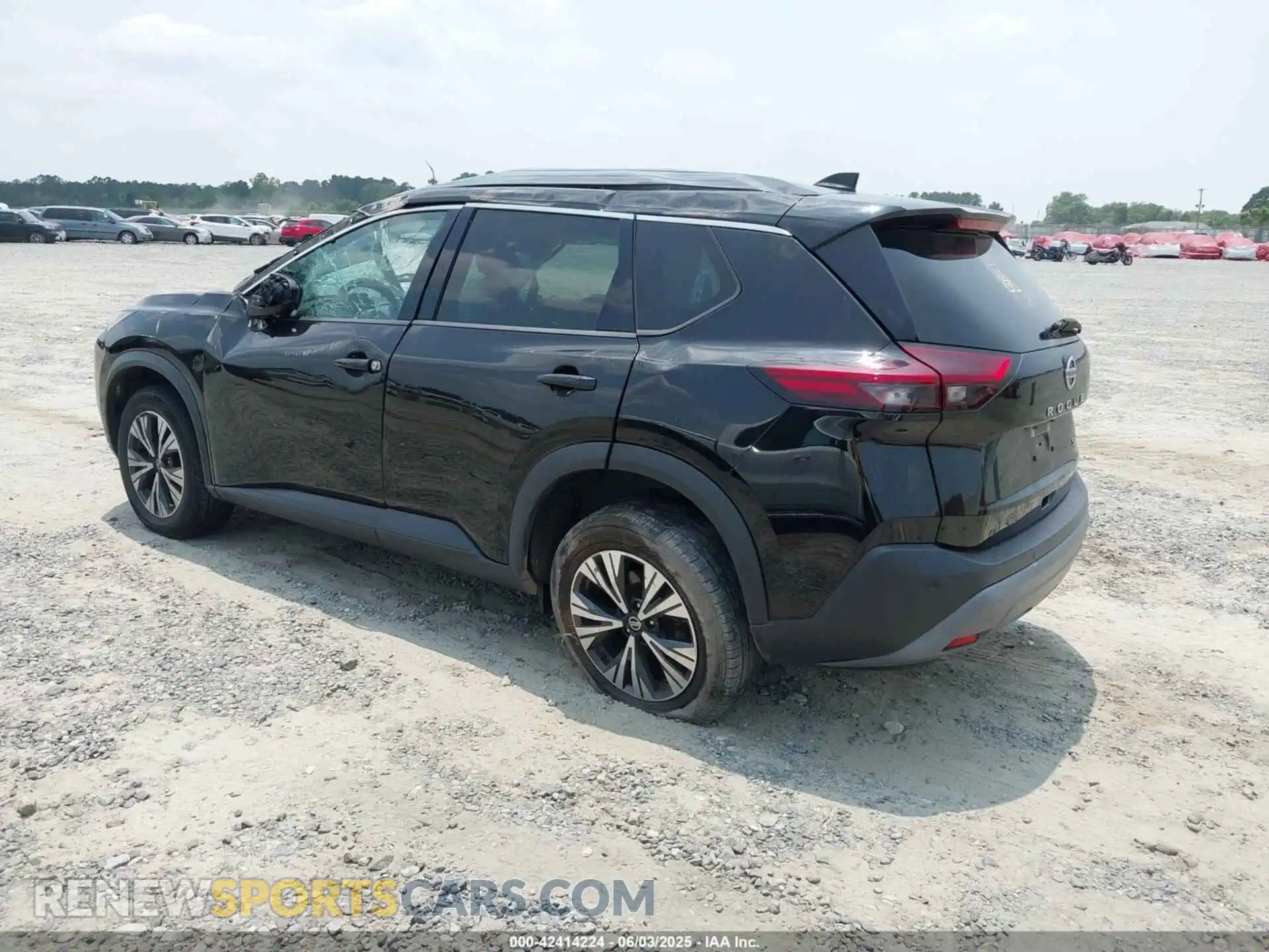 3 Photograph of a damaged car 5N1AT3BA1MC734018 NISSAN ROGUE 2021