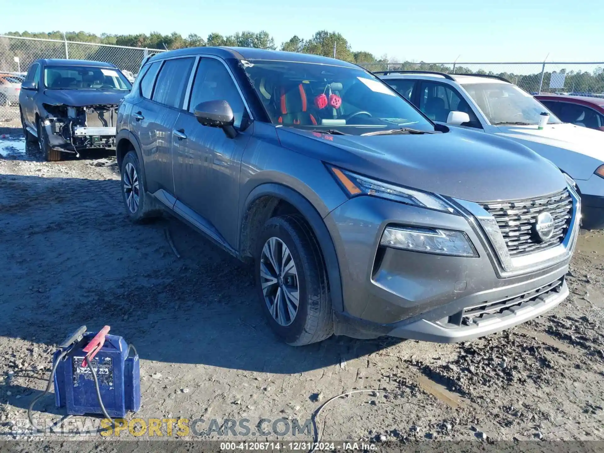 1 Photograph of a damaged car 5N1AT3BA1MC734262 NISSAN ROGUE 2021