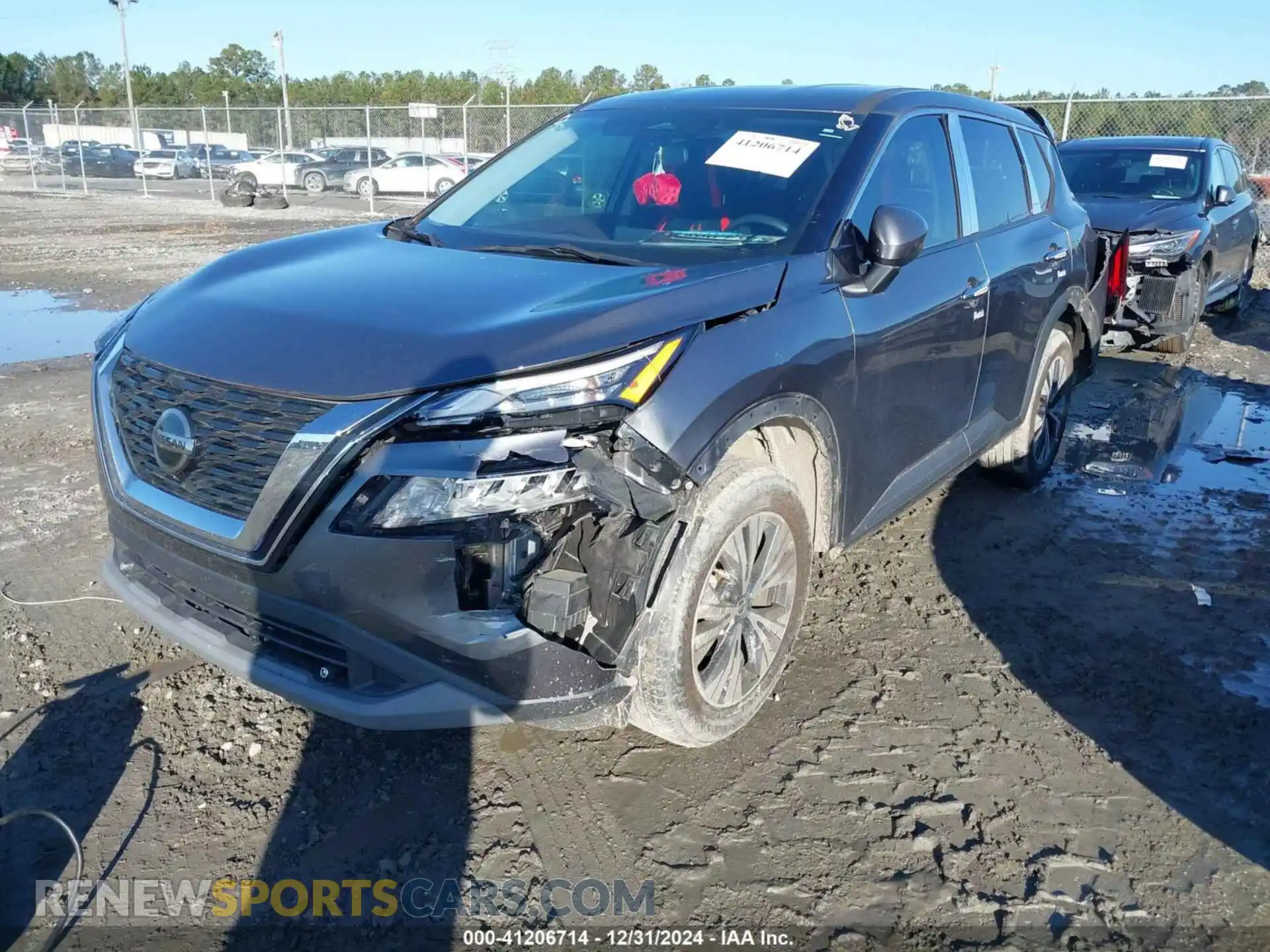 2 Photograph of a damaged car 5N1AT3BA1MC734262 NISSAN ROGUE 2021