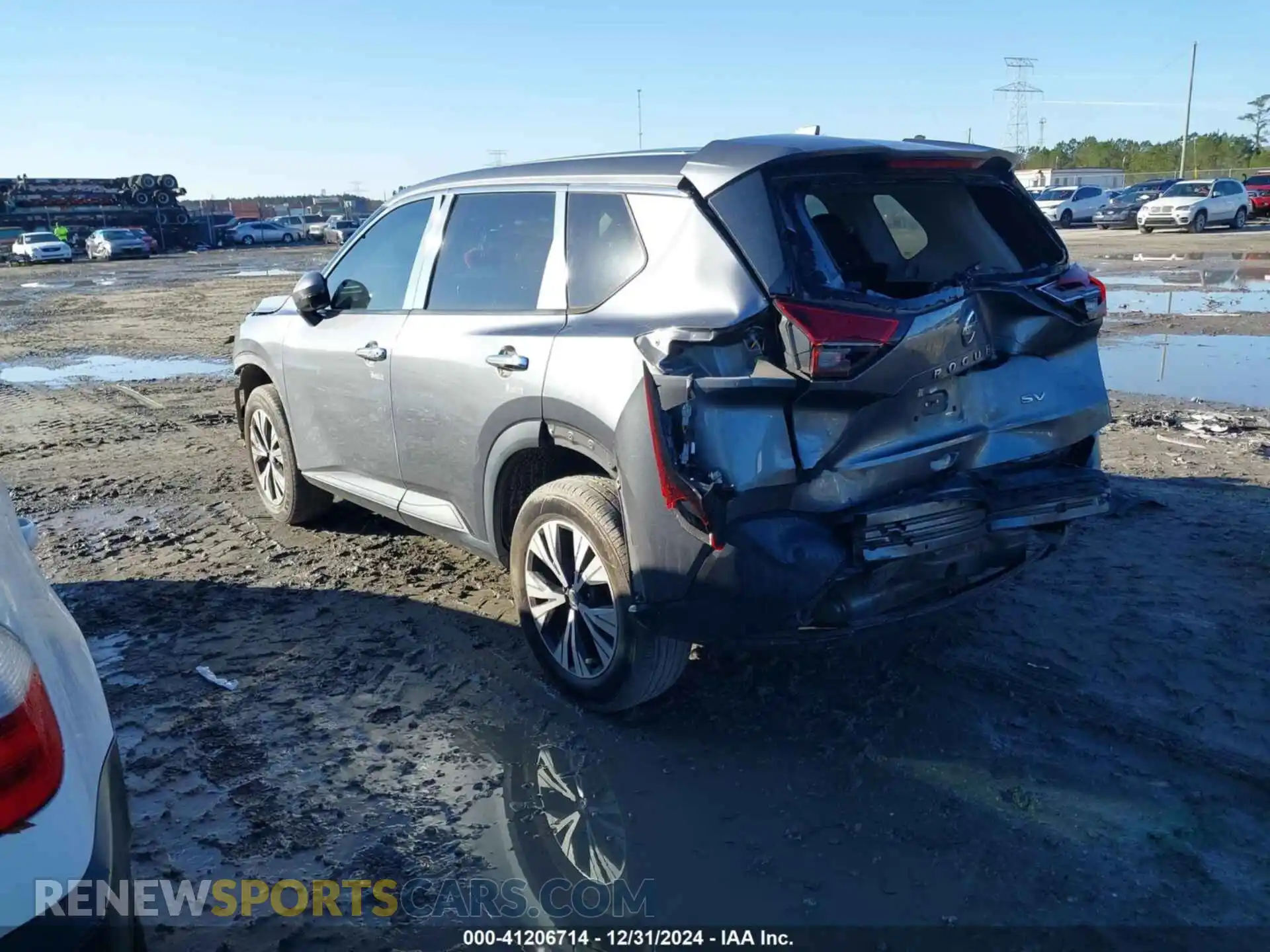 3 Photograph of a damaged car 5N1AT3BA1MC734262 NISSAN ROGUE 2021