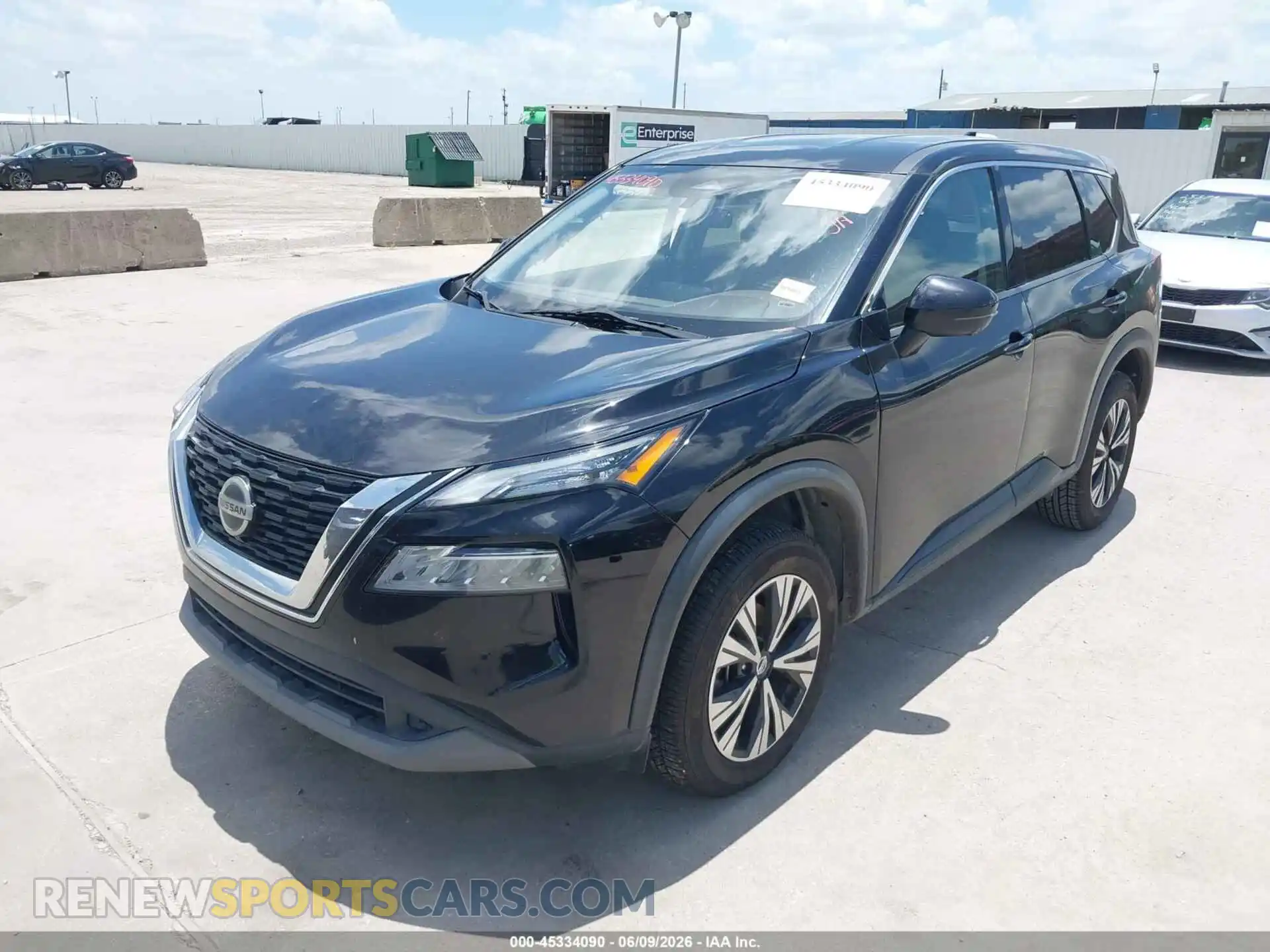 2 Photograph of a damaged car 5N1AT3BA1MC735802 NISSAN ROGUE 2021