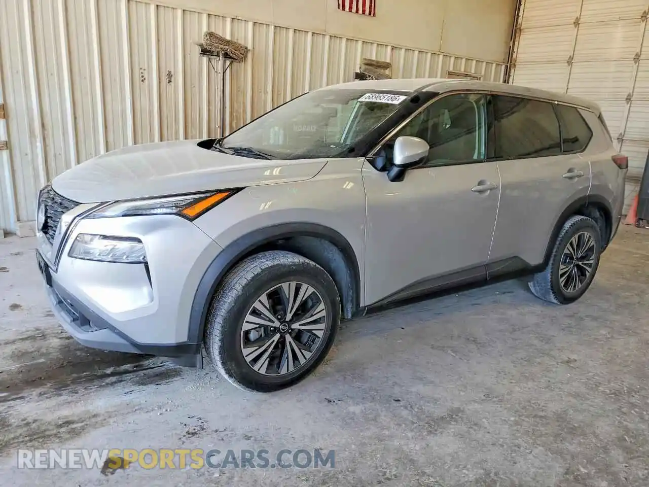 1 Photograph of a damaged car 5N1AT3BA1MC740241 NISSAN ROGUE 2021