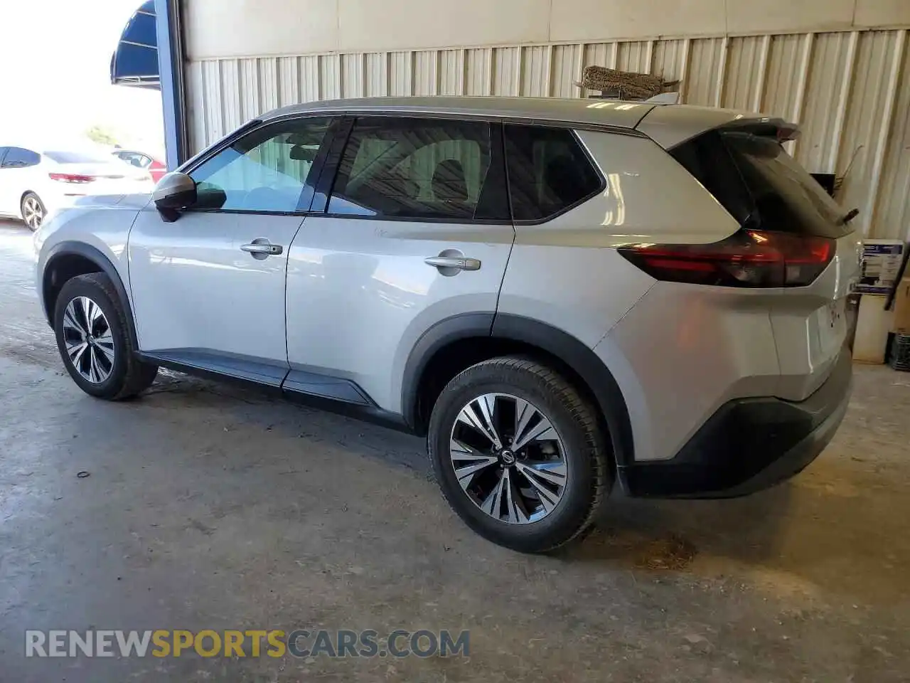 2 Photograph of a damaged car 5N1AT3BA1MC740241 NISSAN ROGUE 2021