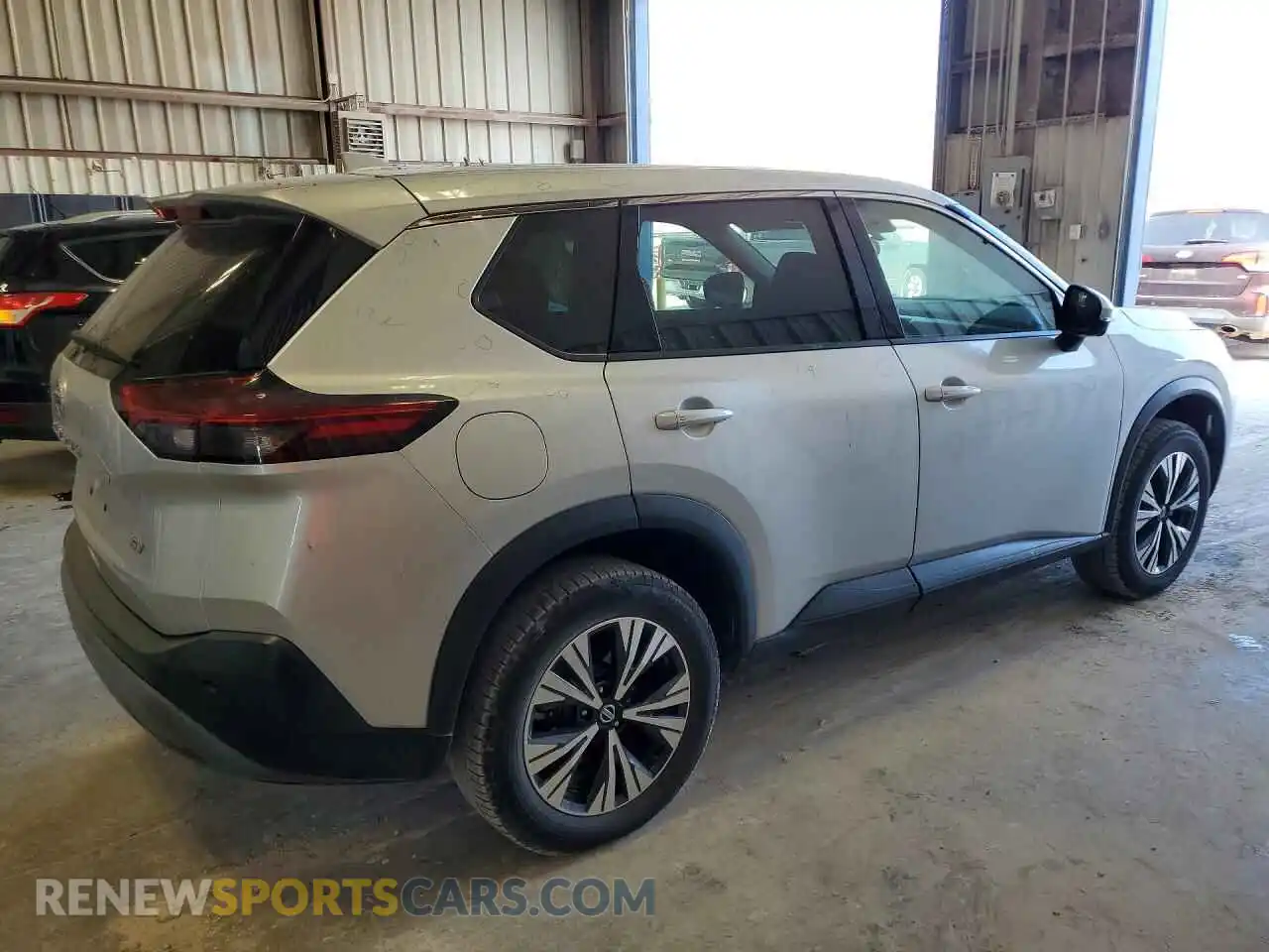 3 Photograph of a damaged car 5N1AT3BA1MC740241 NISSAN ROGUE 2021