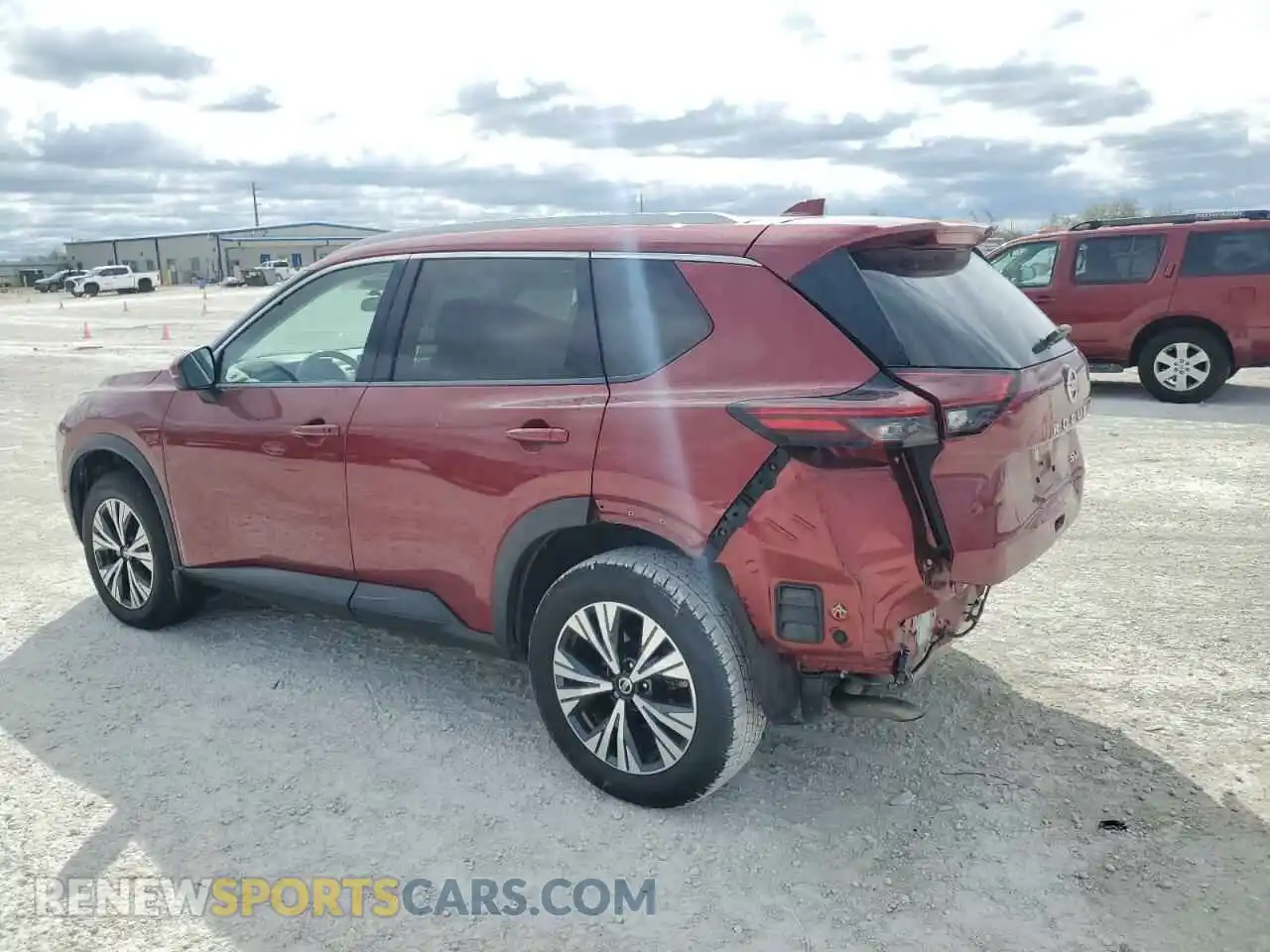 2 Photograph of a damaged car 5N1AT3BA1MC759906 NISSAN ROGUE 2021