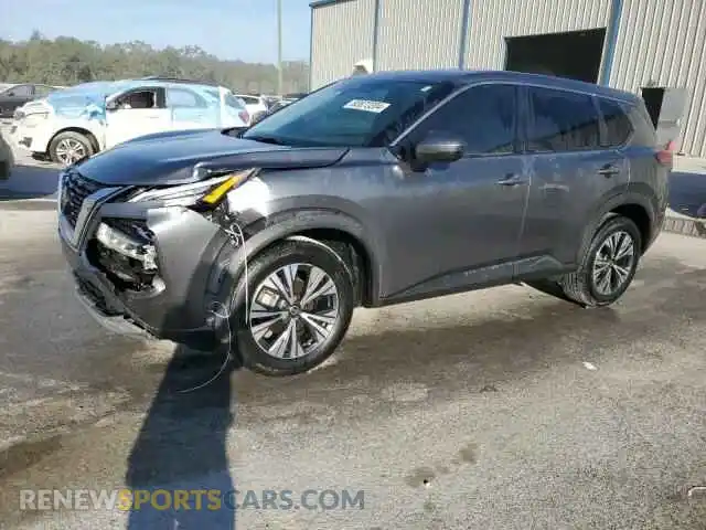 1 Photograph of a damaged car 5N1AT3BA1MC763843 NISSAN ROGUE 2021