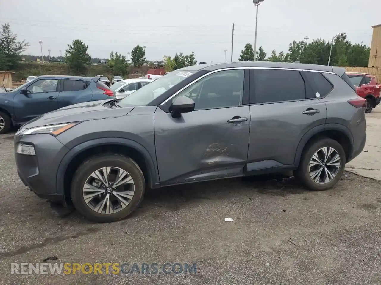 1 fotografías del automóvil dañado 5N1AT3BA1MC778973 NISSAN ROGUE 2021