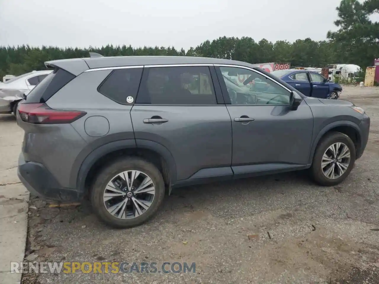 3 fotografías del automóvil dañado 5N1AT3BA1MC778973 NISSAN ROGUE 2021