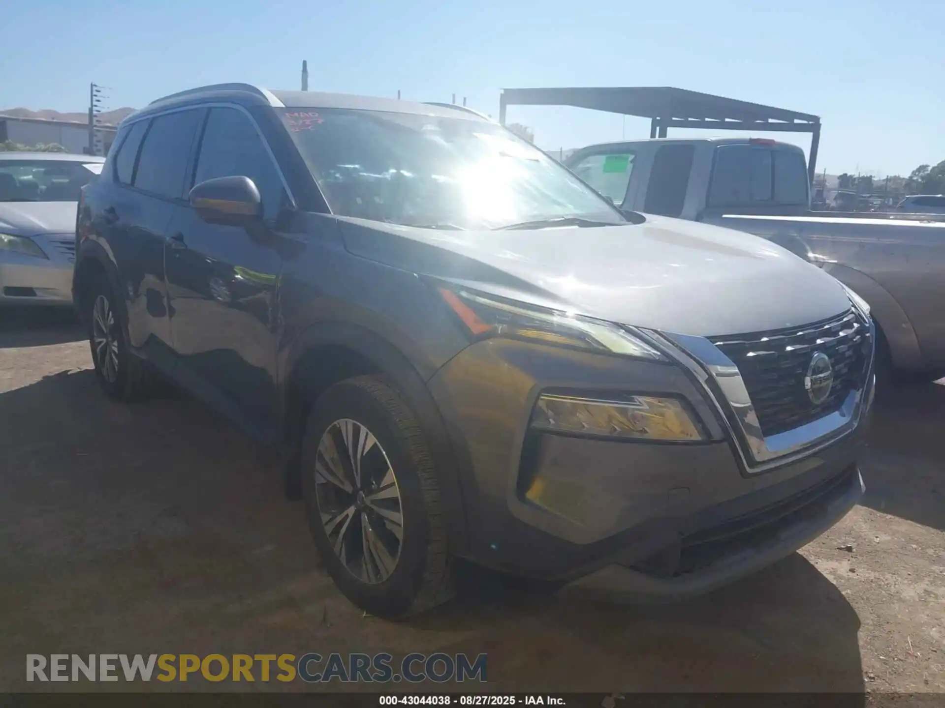 1 Photograph of a damaged car 5N1AT3BA1MC796485 NISSAN ROGUE 2021