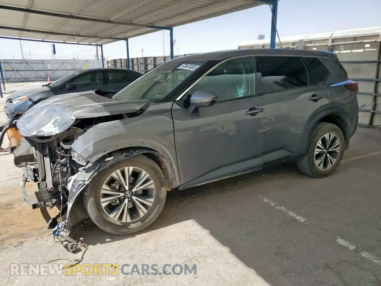 1 fotografías del automóvil dañado 5N1AT3BA1MC800115 NISSAN ROGUE 2021