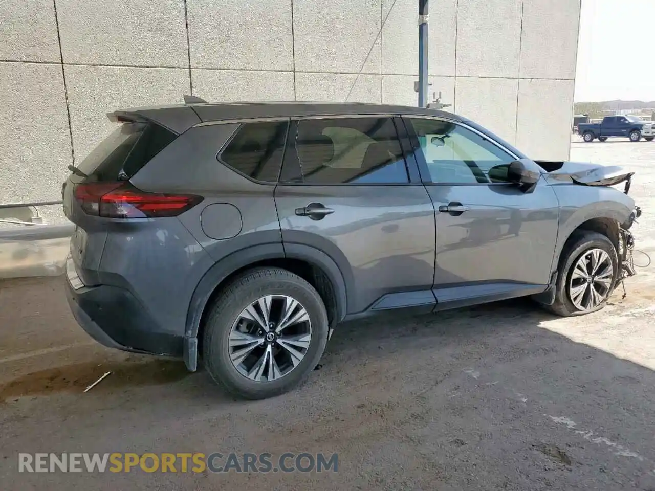 3 fotografías del automóvil dañado 5N1AT3BA1MC800115 NISSAN ROGUE 2021