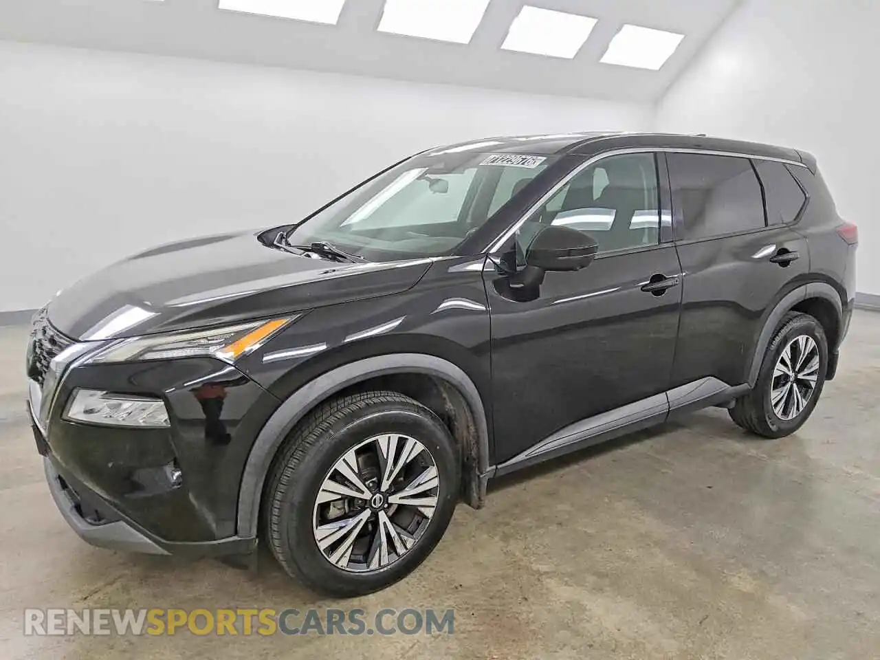 1 Photograph of a damaged car 5N1AT3BA1MC806755 NISSAN ROGUE 2021