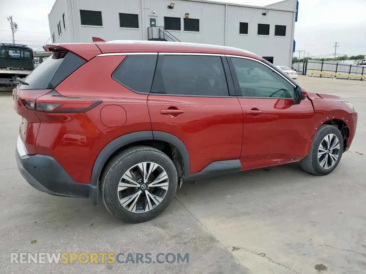 3 Photograph of a damaged car 5N1AT3BA1MC821773 NISSAN ROGUE 2021