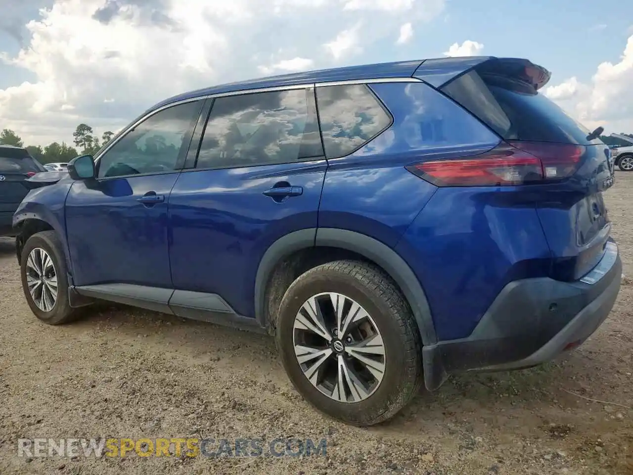 2 Photograph of a damaged car 5N1AT3BA1MC831607 NISSAN ROGUE 2021