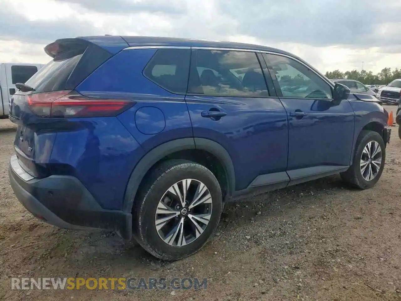 3 Photograph of a damaged car 5N1AT3BA1MC831607 NISSAN ROGUE 2021