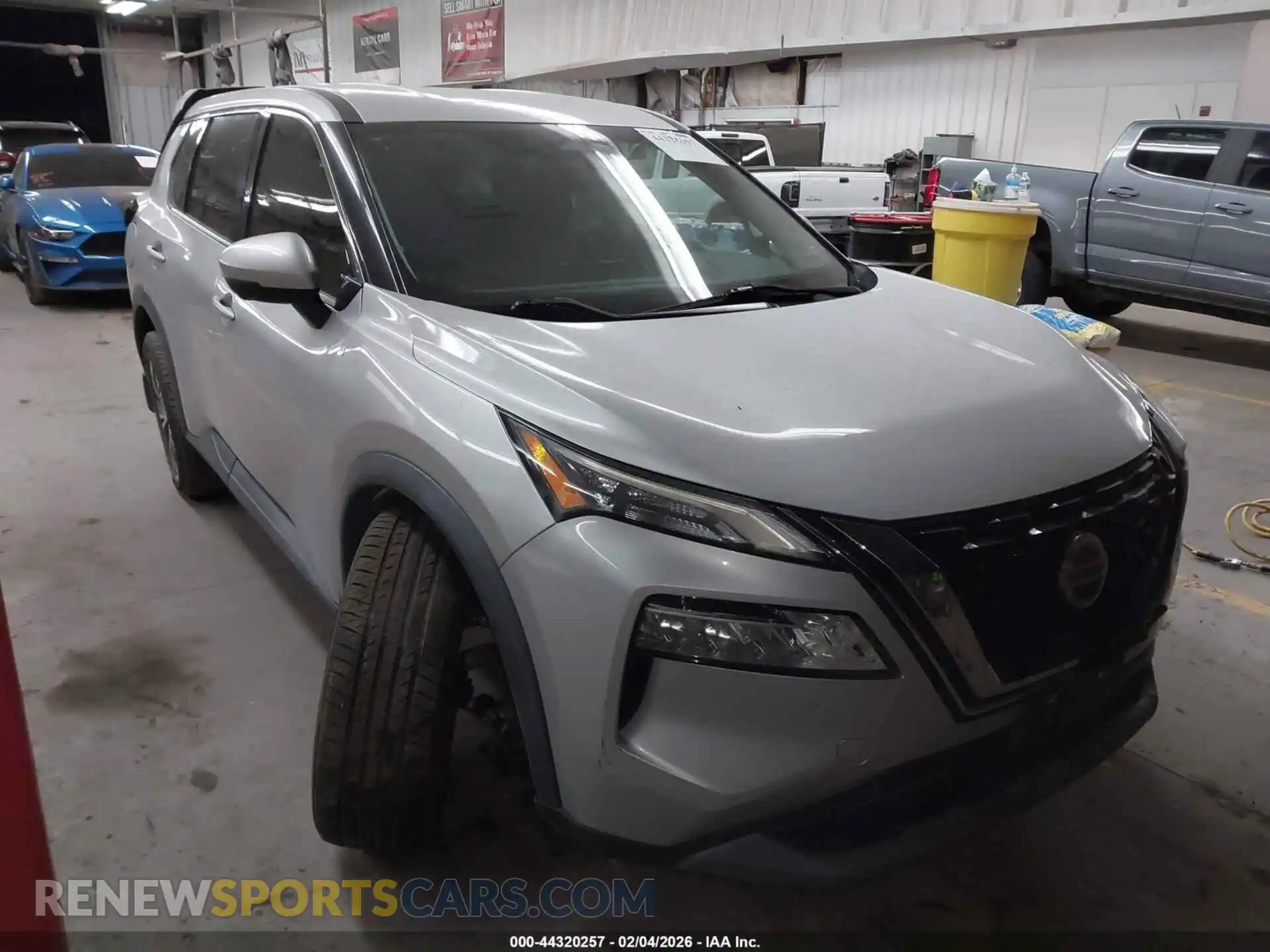 1 Photograph of a damaged car 5N1AT3BA2MC682687 NISSAN ROGUE 2021