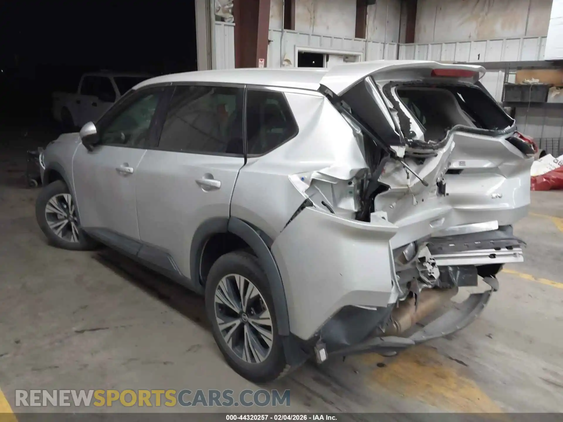 3 Photograph of a damaged car 5N1AT3BA2MC682687 NISSAN ROGUE 2021