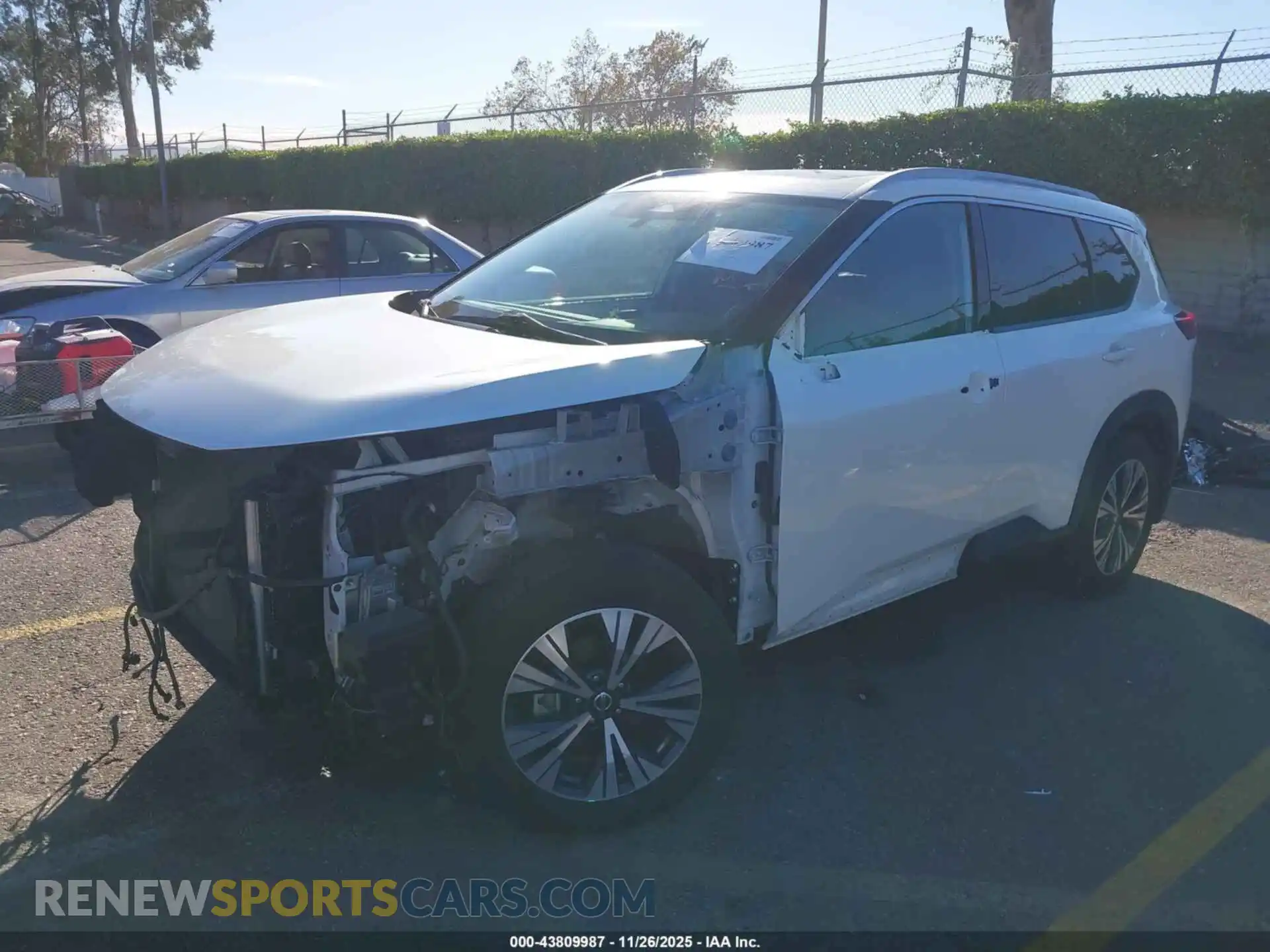 2 Фотография поврежденного автомобиля 5N1AT3BA2MC696945 NISSAN ROGUE 2021