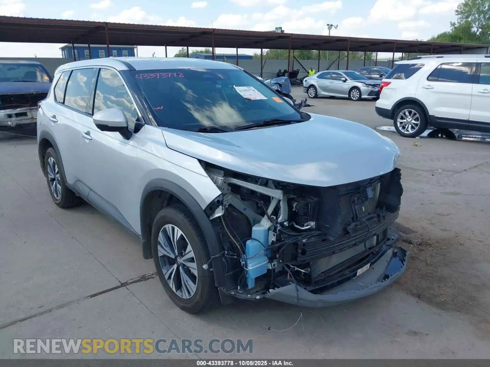 1 Photograph of a damaged car 5N1AT3BA2MC712027 NISSAN ROGUE 2021