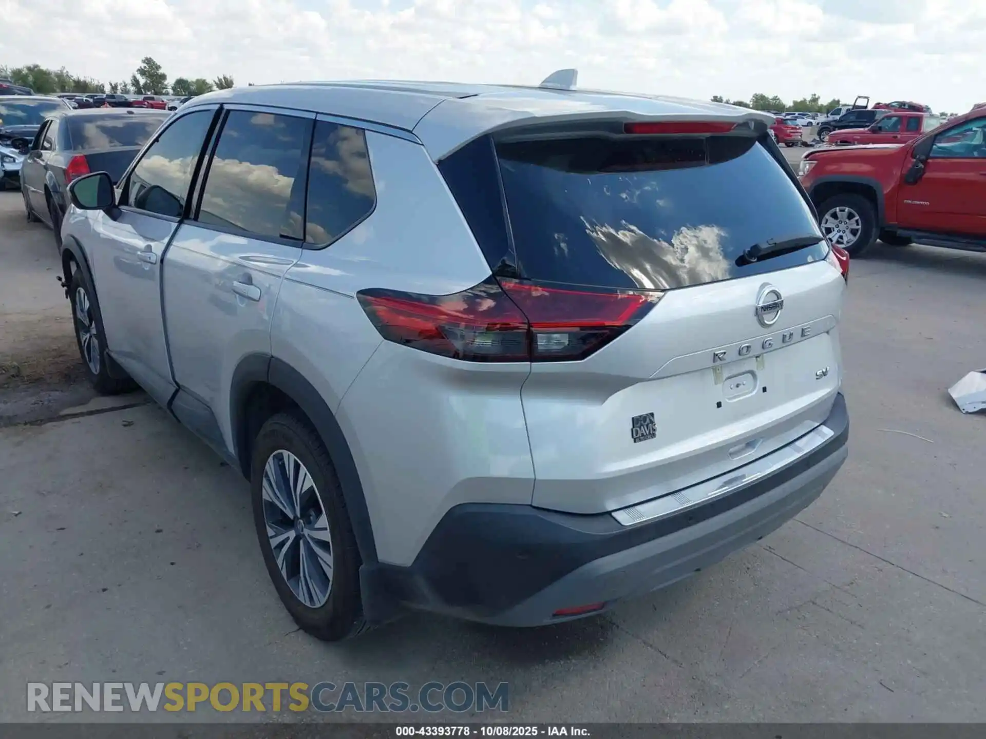 3 Photograph of a damaged car 5N1AT3BA2MC712027 NISSAN ROGUE 2021
