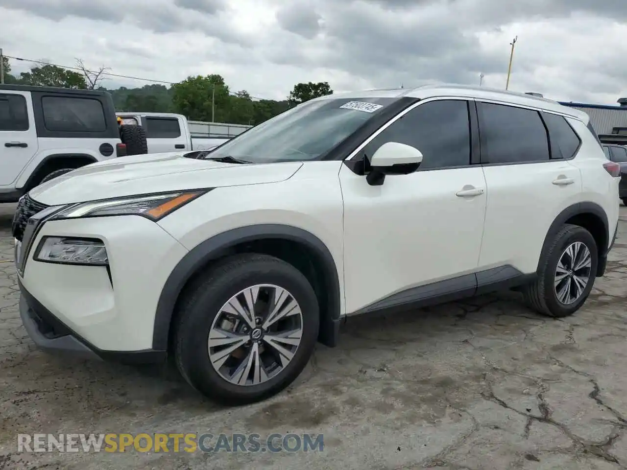 1 Photograph of a damaged car 5N1AT3BA2MC720192 NISSAN ROGUE 2021