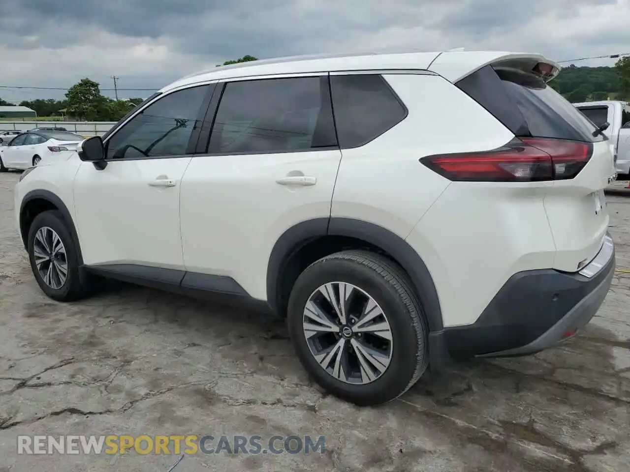 2 Photograph of a damaged car 5N1AT3BA2MC720192 NISSAN ROGUE 2021