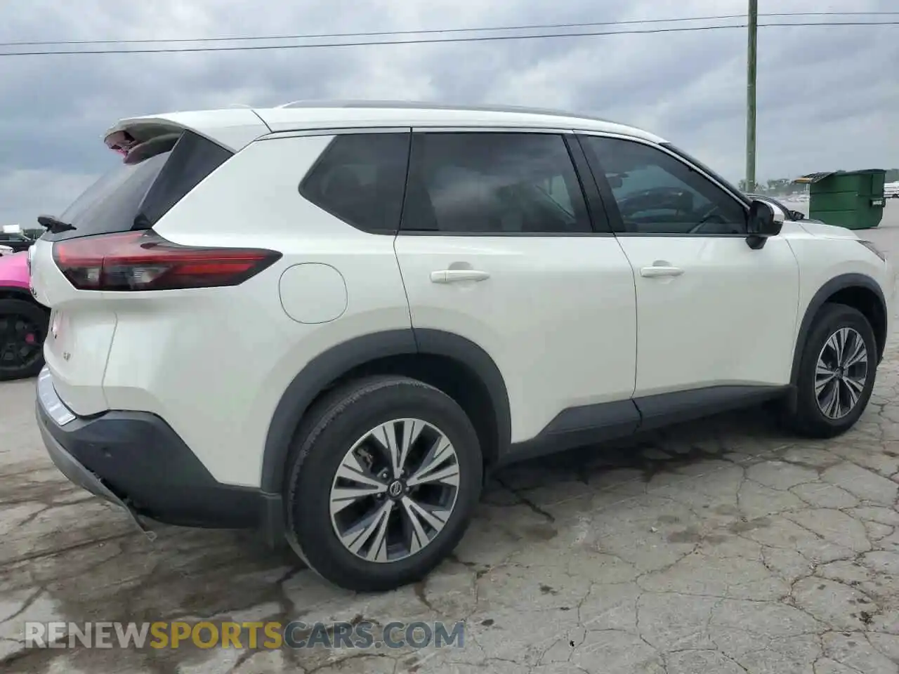 3 Photograph of a damaged car 5N1AT3BA2MC720192 NISSAN ROGUE 2021