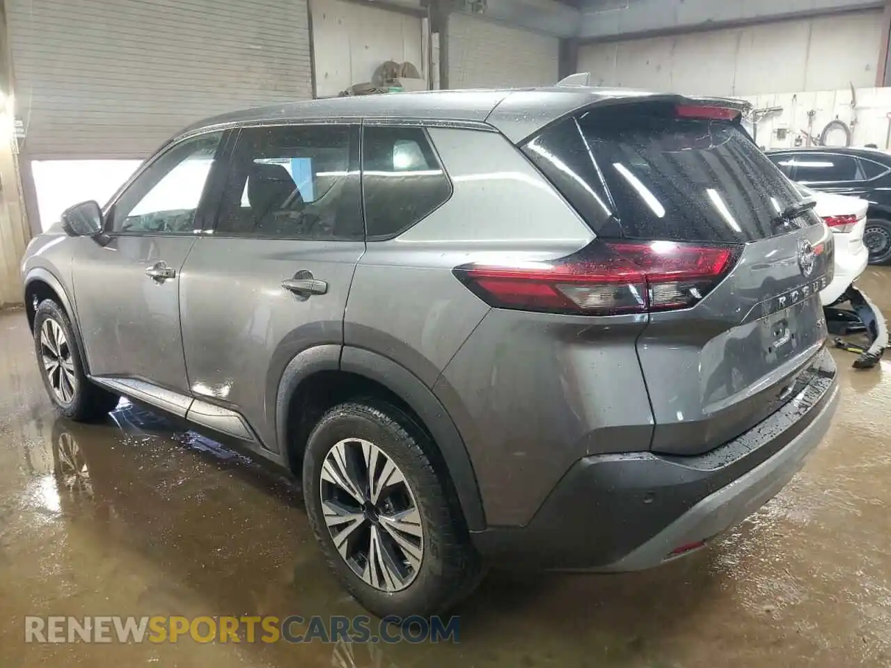 2 Photograph of a damaged car 5N1AT3BA2MC723321 NISSAN ROGUE 2021