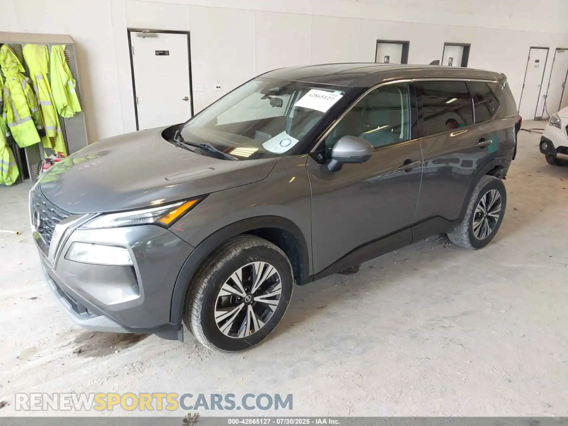 2 Photograph of a damaged car 5N1AT3BA2MC734044 NISSAN ROGUE 2021