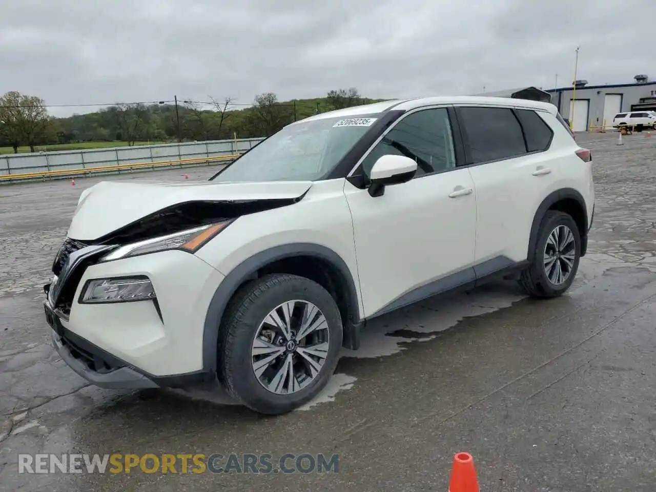 1 Photograph of a damaged car 5N1AT3BA2MC748798 NISSAN ROGUE 2021