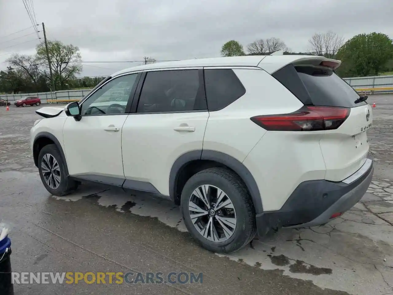 2 Photograph of a damaged car 5N1AT3BA2MC748798 NISSAN ROGUE 2021