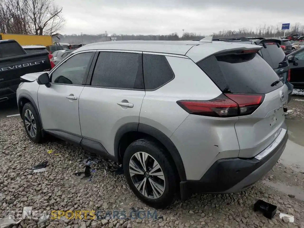 2 Photograph of a damaged car 5N1AT3BA2MC749949 NISSAN ROGUE 2021